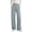 Gray, variant on Women's High Waist Wide Leg Dress Pants, Ghalytn Pull-On Stretch Casual Office Pants with Side Pockets