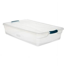 Clever Store Basic Latch-Lid Container, 41 qt, 17.75 Clever Store Basic Latch-Lid Container, 41 qt, 17.75
