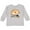 AC-Heather Grey, variant on Inktastic Happiest Lil' Pierogi Boys or Girls Long Sleeve Toddler T-Shirt