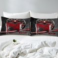 thumbnail image 3 of Erosebridal Housse de Couette Voiture de Sport pour Ados pour Tout-Petit, Housse de Couette Voiture de Course pour Tout-Petit, Décor Thème Course, Réversible 2 Pcs, 3 of 7