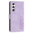 thumbnail image 3 of Leather For Samsung Galaxy S26 Plus 5G Case Orchids&Butterflies Embossed 5-card  Flip Wallet Leather Case With Card Holder Magnetic Closure Phone Cases Cover With Hand Strap,Purple, 3 of 9