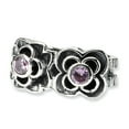 thumbnail image 2 of Reflections� Sterling Silver Pink CZ Connector Bead / Charm, 2 of 5