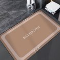 thumbnail image 5 of Diatomaceous Earth Bath Mat | Super Absorbent Quick-Dry Bathroom Rug | Non-Slip Rubber Backing | Washable Shower Floor Mat for Bathtub & Shower Room | Modern Style | 16X24 Inches, 5 of 6