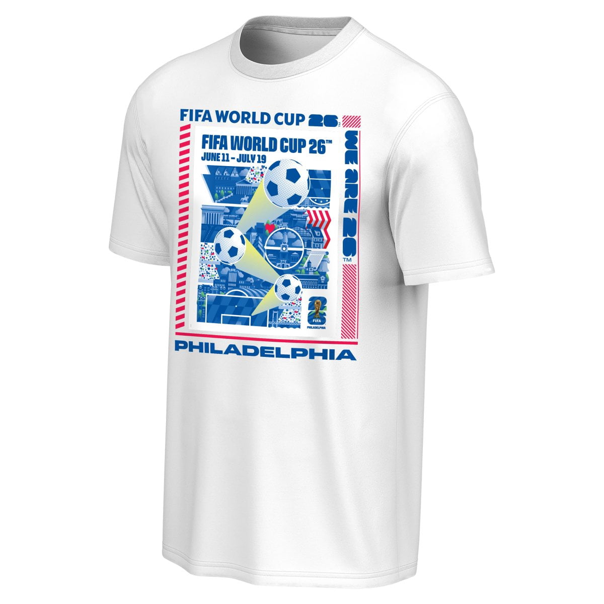 FIFA World Cup 2026 Men's Host City Poster Tee - Philadelphia
