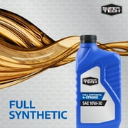 Super Tech Full Synthetic SAE 10W-30 4-Stroke ATV Motor Oil, 1 Quart