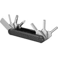thumbnail image 1 of Folding tool set with screwdrivers and hex keys, seven functional tools included, 1 of 5