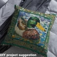 thumbnail image 2 of Castle Fairy Teens Mallard Duck Fabric by the Yard 3 Yards,Rustic Animal Sewing Fabric,Abstract Plaid Fabric for Sewing,Super Cozy Room Decor, 2 of 6