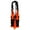 Orange, variant on Ice Pick Tool with Emergency Whistle for Winter Fishing and Climbing Gear
