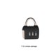 thumbnail image 2 of Kenally Candado para maleta con contraseña, código de combinación de aleación de Zinc Digital, estuche para equipaje, candado para mochila, Hardware Herramientas y ferretería Tipo 2/Negro Kenally TO001083-06, 2 of 6