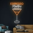 thumbnail image 3 of Handmadetneonsign Espresso Martini Neon Sign, Espresso Martini Wall Art, Martini Cocktail Wall Decor, 3 of 5