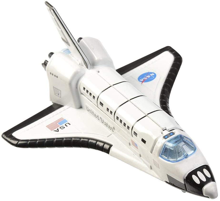 SPACE SHUTTLE - New RI Novelty 5 inch Pull Back Die-Cast Metal Vehicle 