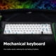thumbnail image 2 of Teclado mecánico DIY NKRO Hot Swap 67 teclas teclado con cable para escritorio de oficina JShteea El nuevo, 2 of 9