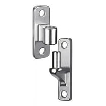 Wall Mount Gate Hinges for Farm Gates, Outdoor One-Piece No-Weld Chain Link Fence Parts with 5/8 Hinge Pin