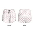 thumbnail image 3 of Xecao Animal Pink Color Paw for Double-layer Running Short for Women, Perfect for Gym, Tennis, and More, Featuring a Convenient Pocket-XX-Large, 3 of 7