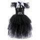 thumbnail image 3 of Vestido de tutú de Miércoles Addams para niñas, vestido de tul negro para fiesta de carnaval, disfraz de princesa de Halloween para carnaval, ropa para niños, 3 of 5