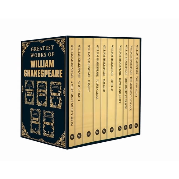 Greatest Works of William Shakespeare: Boxed Set of 10, (Paperback)