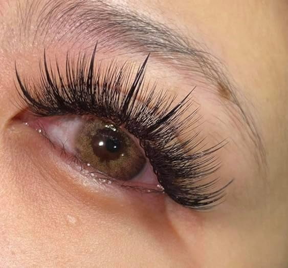 Wispy | 1200 Fans | XXL Box - Speedy strips | Premade wispy volume fans for professional eyelash extension, promade lash tool | Premade spike + Volume Fans | Handmade in Vietnam (5D | C | 13-16mm)
