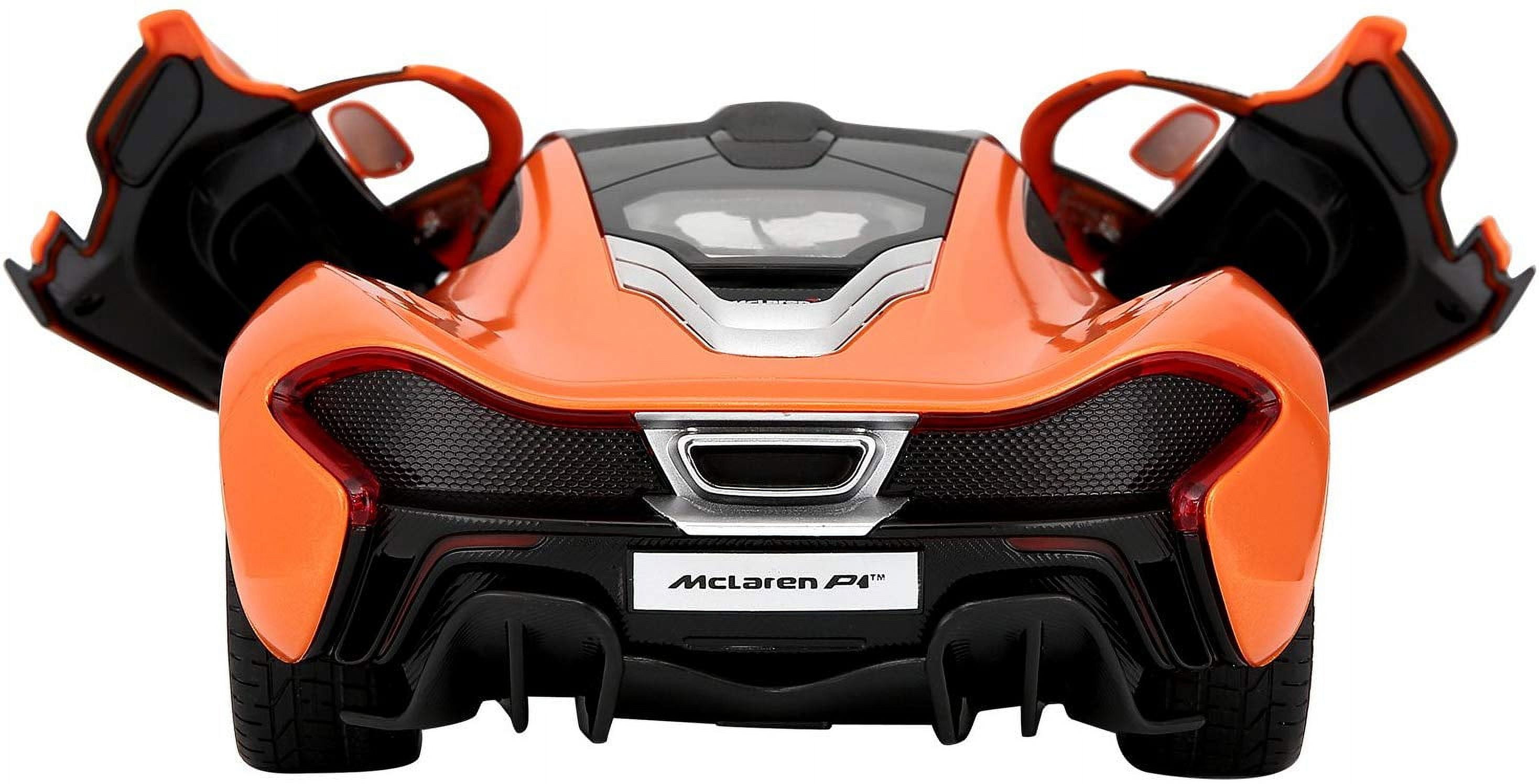 Wonder Wheels 1:14 RC Remote Control McLaren P1 Sport Car With Lights and Open Doors - Orange