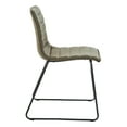 thumbnail image 5 of OSP Home Furnishings Halo Stacking Chair in Olive Faux Leather with Black Base 2/CTN, 5 of 5