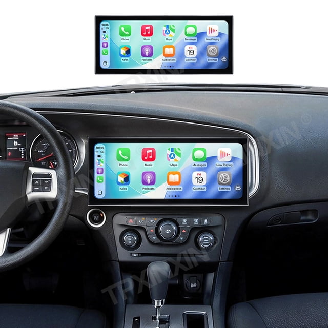 TPXINXIN 15.8 inch Android 15 Car Radio For Dodge Challenger 2011-2014 HD Multimedia Video Player Navigation GPS DVD 4G DSP Stereo Bluetooth