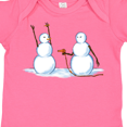 thumbnail image 4 of Inktastic Snowman Stickup with Hairdryer Boys or Girls Baby Bodysuit, 4 of 5