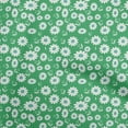 thumbnail image 1 of oneOone Velvet Green Fabric Kids Floral Fabric For Sewing Printed Craft Fabric By The Yard 58 Inch Wide, 1 of 4