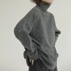 thumbnail image 4 of Camisa de punto de cuello alto para mujer, holgada, para otoño e invierno, estilo holgado, gruesa, para invierno, 4 of 6