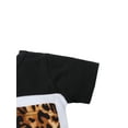 thumbnail image 3 of Seyurigaoka Baby Leopard Print Clothes Set, Short Sleeve T-shirt+Short Pants, 3 of 9