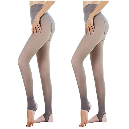 

IROINNID Reduced Pantyhose for Women Thigh High Compression Socks Legs Fake Translucent Ladies Keep Warm Solid Fleece Pantyhose