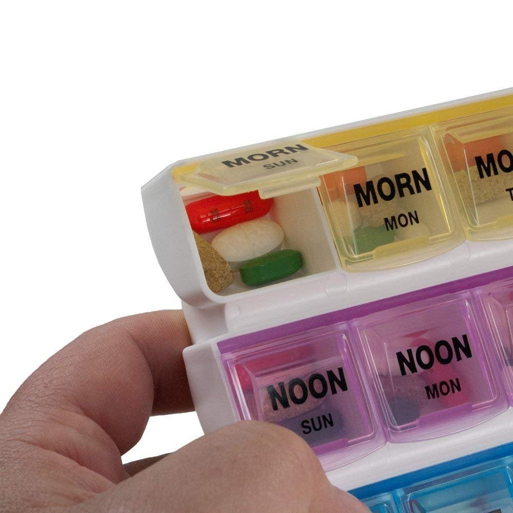 Apex 7-day Medi Tray Planner Pill Organizer
