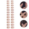 thumbnail image 3 of 1 Set Press on Nails Fake Fingernails Female False Nails Girls Nail Tips, 3 of 8