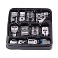thumbnail image 5 of Leyfeng Sewing Machine Presser Feet Set 11pcs Professional Sewing Crafting Presser Foot for Janome Brother Singer Sewing Machine Parts & Accessories Blind Stitch Darning Presser Feet Kit, 5 of 8