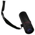 thumbnail image 1 of Mini Pocket 10x25 Monocular Telescope Zooming Focus Green Film Optical Hunting Tourism Scope (Black), 1 of 9