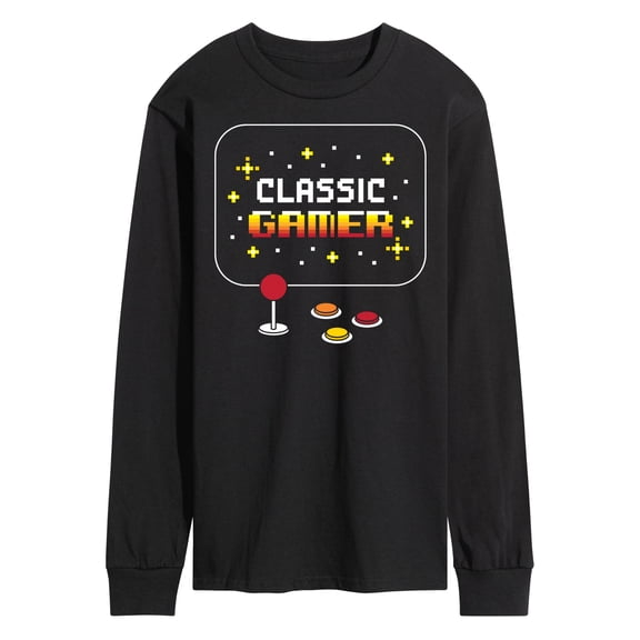 Instant Message - Classic Gamer - Men's Long Sleeve T-Shirt