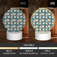 thumbnail image 3 of Honeii Eggs Toast Bacon And Arugula Print Acrylic LED Night Lamp,Round Touch-Control Night Light with 3 Lighting Modes,for Bedrooms, Living Rooms, and Gifting, 3 of 8