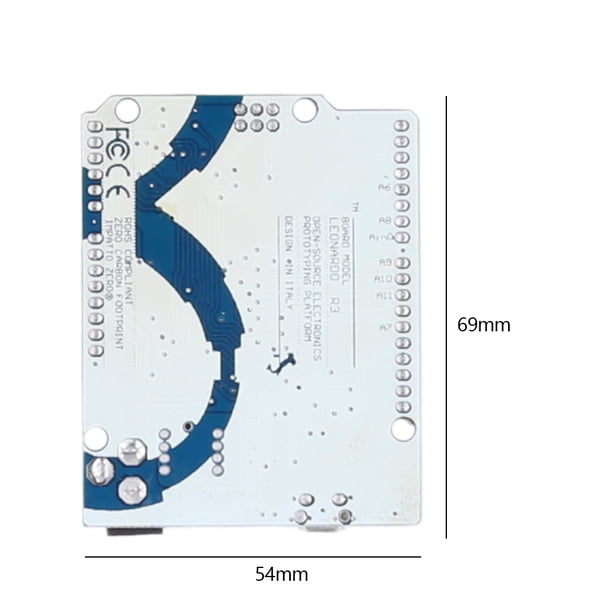 Tarjeta De Desarrollo Leonardo R3 ATmega32u4 USB Compatible Con Arduino