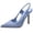 Blue, variant on Casual Sandals for Women,Womens High Heels Closed Pointed Toe Ankle Strap Pumps Vintage D'Orsay Dress Party Shoes