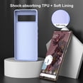 thumbnail image 5 of Case for Google Pixel 7 Pro 6.7 Inch (Not for Pixel 7) Thin TPU Silicone Cover Soft Interior Slim Fit Flexible Phone Case for Pixel 7 Pro 2022 - Lavender, 5 of 7