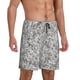 thumbnail image 2 of Balery Silver Glitter Pantalones cortos de pijama de punto de algodón para hombre con cinturilla y bolsillos-3X-Large, 2 of 6