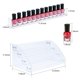 thumbnail image 2 of Organizador de esmaltes de uñas KINGROW, expositor acrílico de 4 capas, 2 of 6