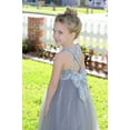 thumbnail image 4 of Ekidsbridal Crossed Straps A-Line Flower Girl Dresses Princess Gown Junior Bridesmaid 177 6, 4 of 7