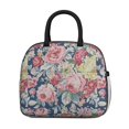 thumbnail image 2 of Womens Pioneer Flower Floral Print Pattern Lunch Box for Work,Insulated Lunch Bag for Women,Loncheras Para Mujer,Leakproof Adult Lunch Bag for Work,Beach,Travel,Picnic,Camping, 2 of 7