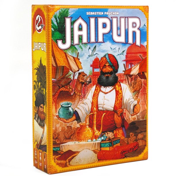 Juego de cartas Jaipurs Fun Family para adultos, adolescentes y niños