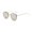 Gold silver, variant on Womens Aviator Sunglasses Gradient Lens Ocean Tinted Alloy Frame Polycarbonate Metal Summer Glasses for Round, Long, Square, and Oval Faces