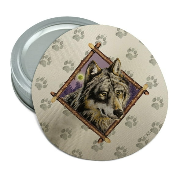 Wolf Diamond Round Rubber Non-Slip Jar Gripper Lid Opener