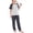 Gray, variant on Cotton Pants Sets for Girl Boy 2 Piece Lounge Wear Color Block Raglan Sleeve Tshirts Joggers Casual Matching Set Hot Pink, 5 Y