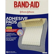 5 Pack - Band-Aid Adhesive Pads All Purpose Protection, Large - 10 Each