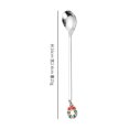 thumbnail image 1 of Cucharas navideñas 6 uds acero inoxidable con caja, 1 of 2