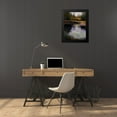 thumbnail image 4 of Weber, Mary Jean 20x24 Black Modern Framed Museum Art Print Titled - Oregon Water Lilies, 4 of 5