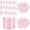 Pink, variant on Breakaway Clasp Bead Barrels Connectors Plastomer Break Away Clasp Buckles for Lanyard Necklaces Bracelets Making